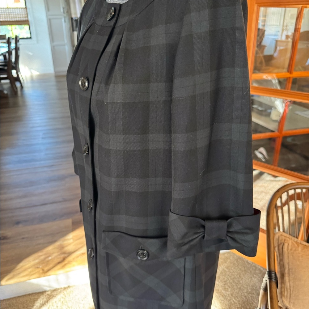 Banana Republic Dark Plaid Women's Blazer